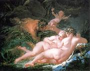 Francois Boucher Pan and Syrinx oil painting artist